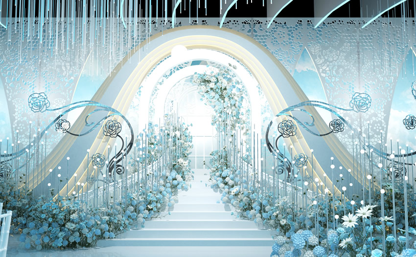 沙依巴克釡香烙馍村水晶厅效果展示